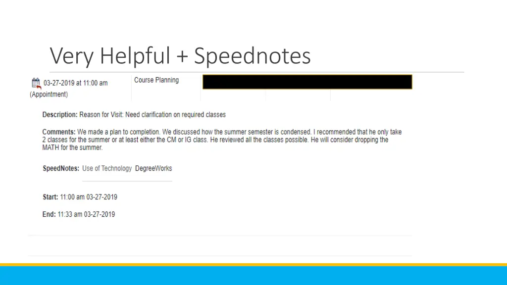 very helpful speednotes