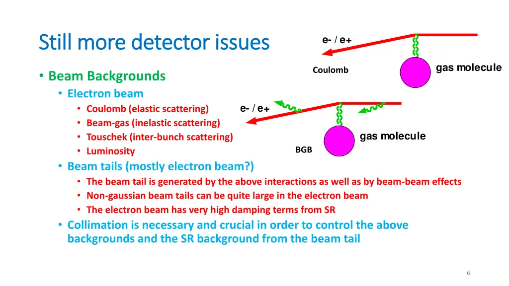 still more detector issues still more detector