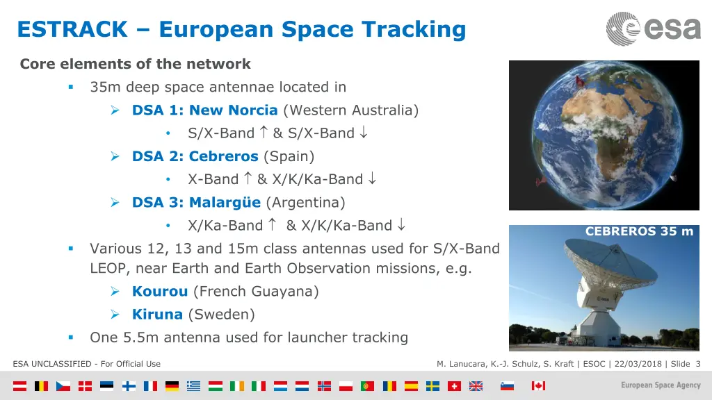 estrack european space tracking