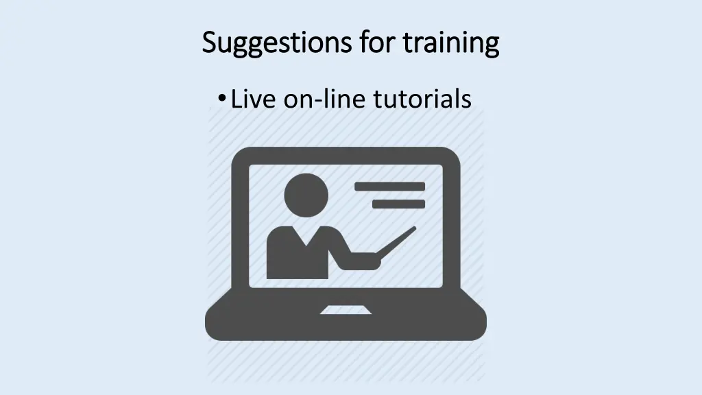 suggestions for training suggestions for training 1