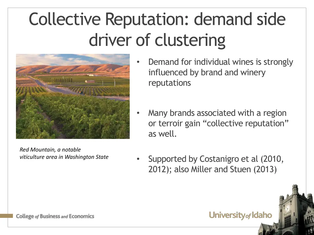 collective reputation demand side driver