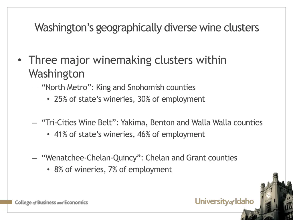 washington s geographically diverse wine clusters