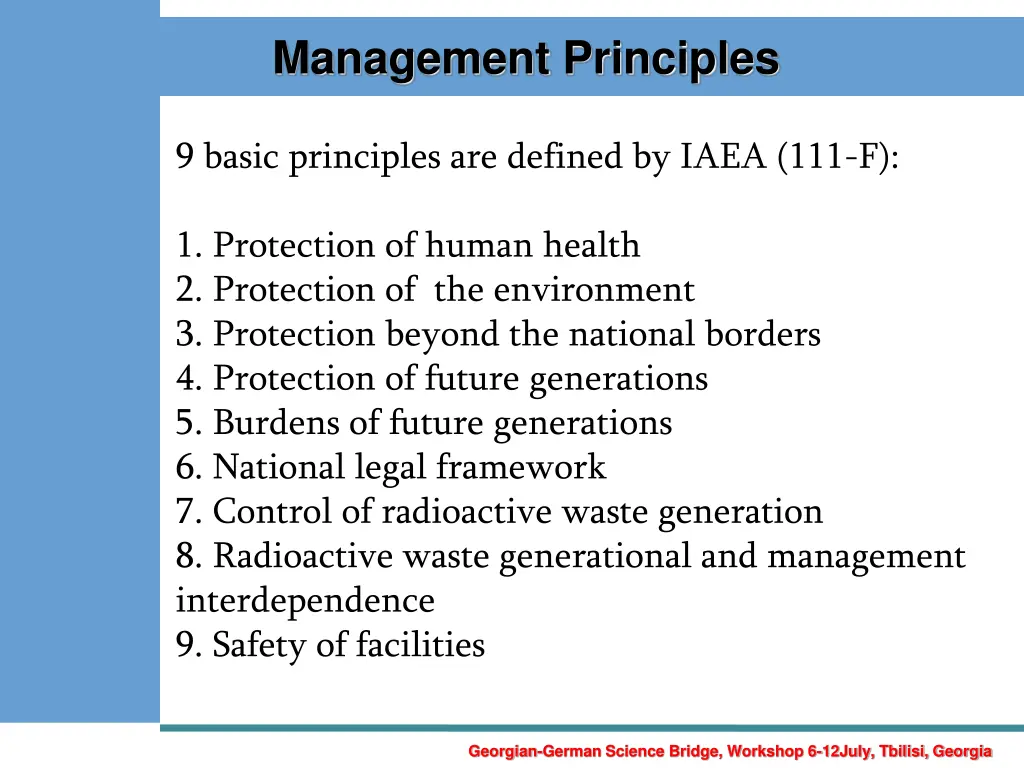 management principles