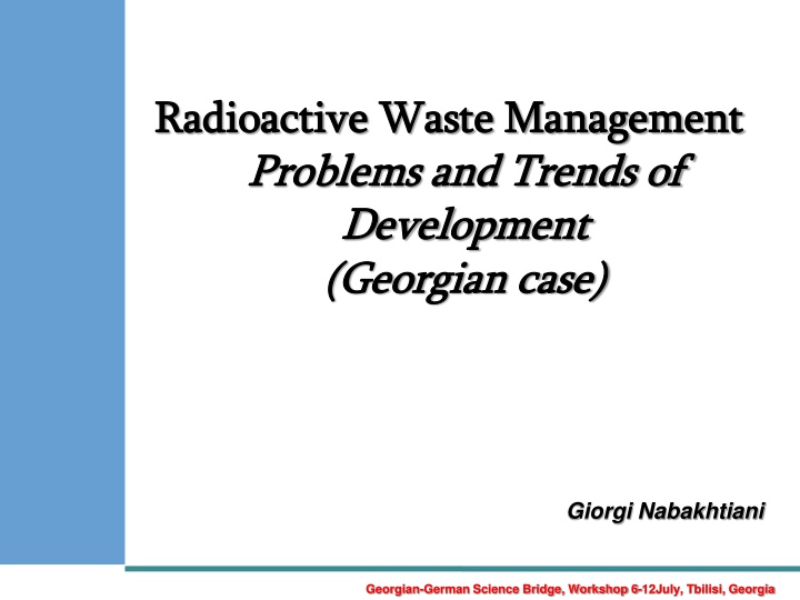 radioactive waste management radioactive waste