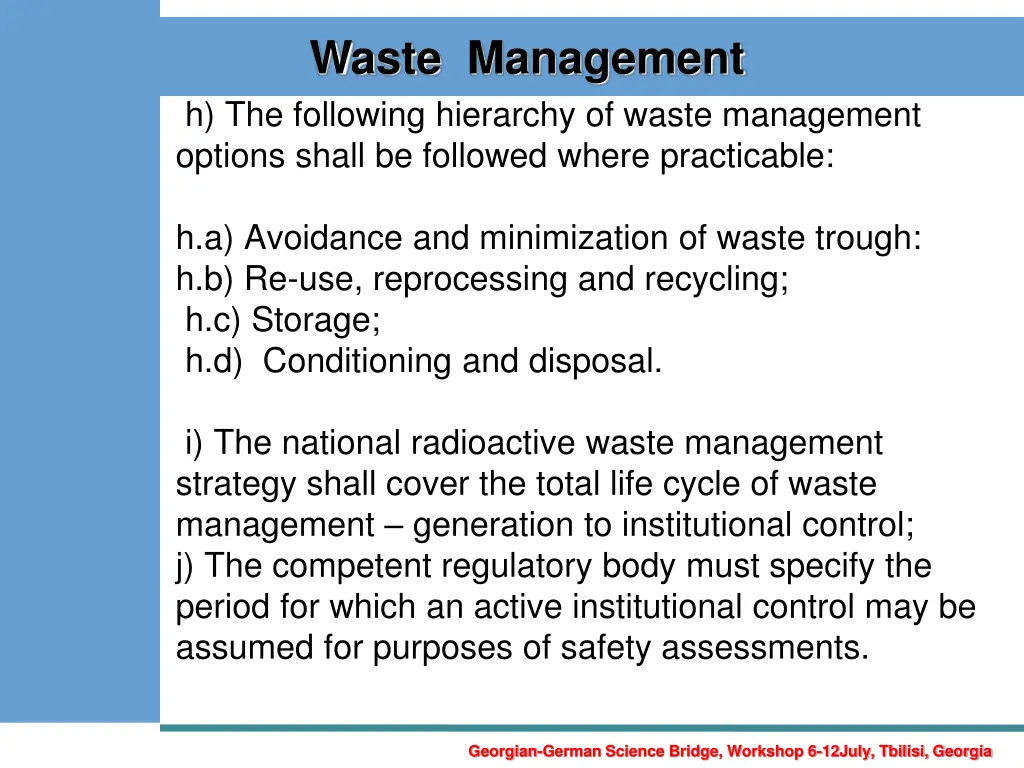 waste management 7