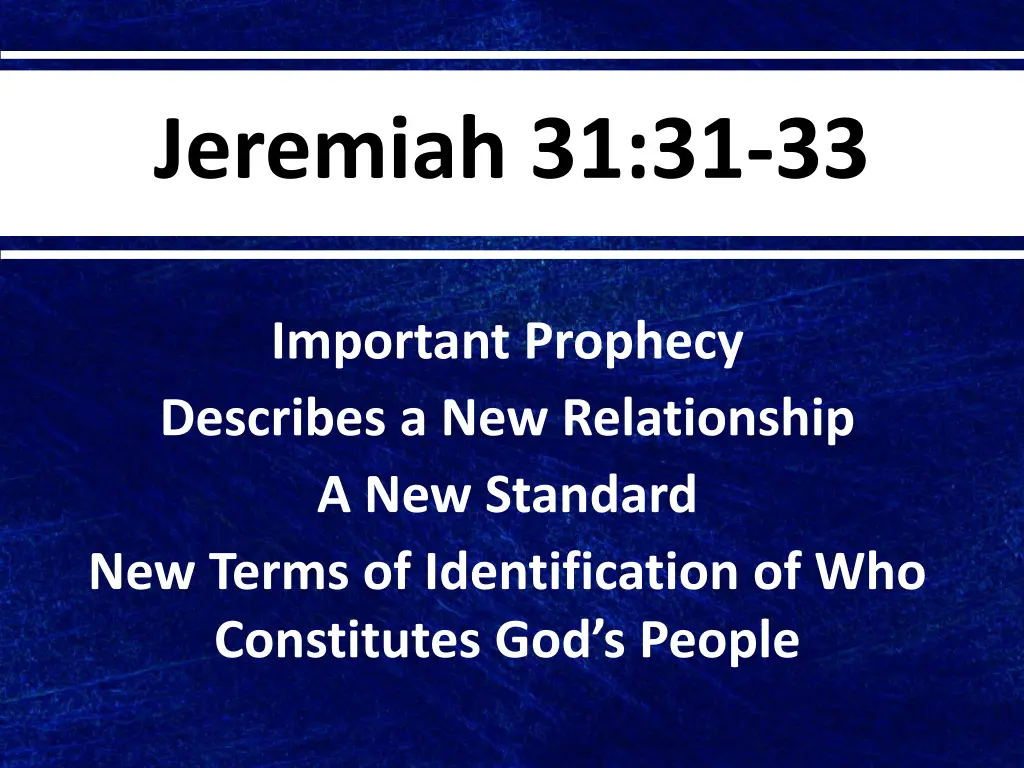 jeremiah 31 31 33 2