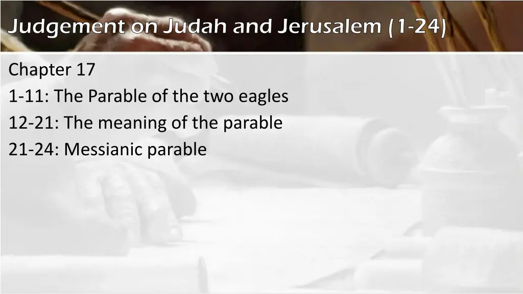 judgement on judah and jerusalem 1 24 4