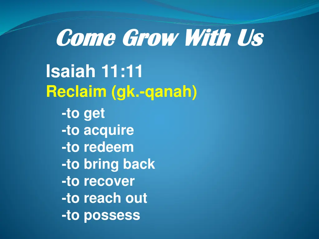 come grow with us come grow with us 12