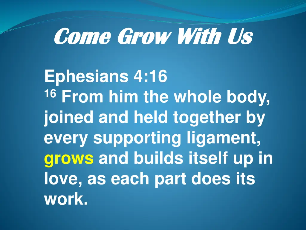 come grow with us come grow with us 3