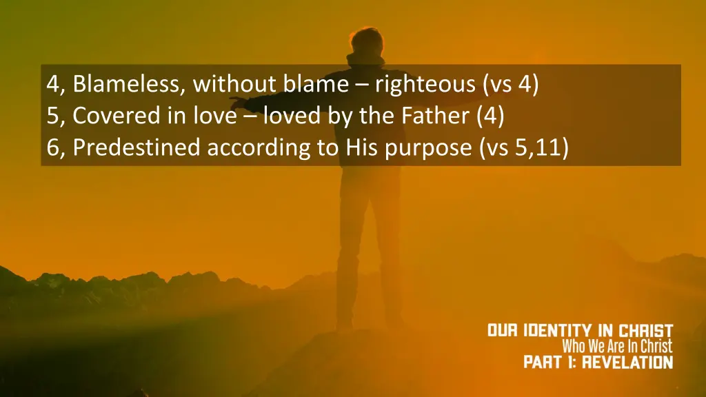 4 blameless without blame righteous