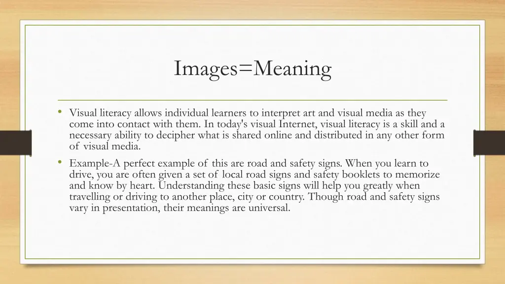 images meaning