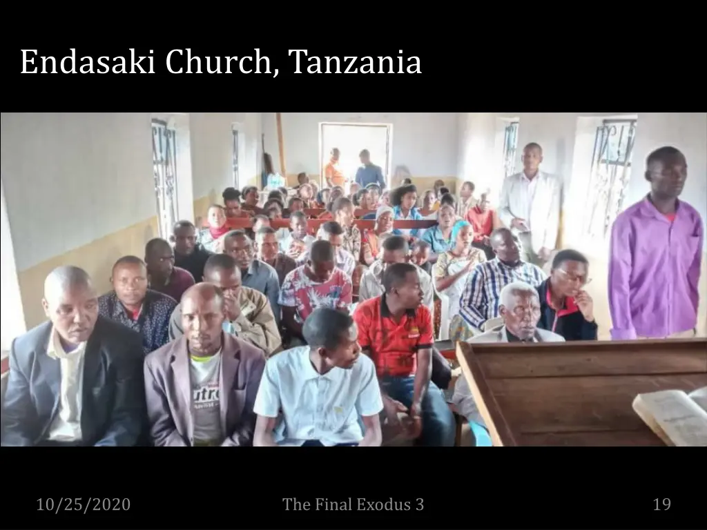 endasaki church tanzania