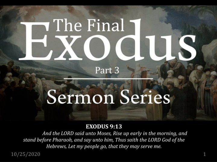 the final exodus the final