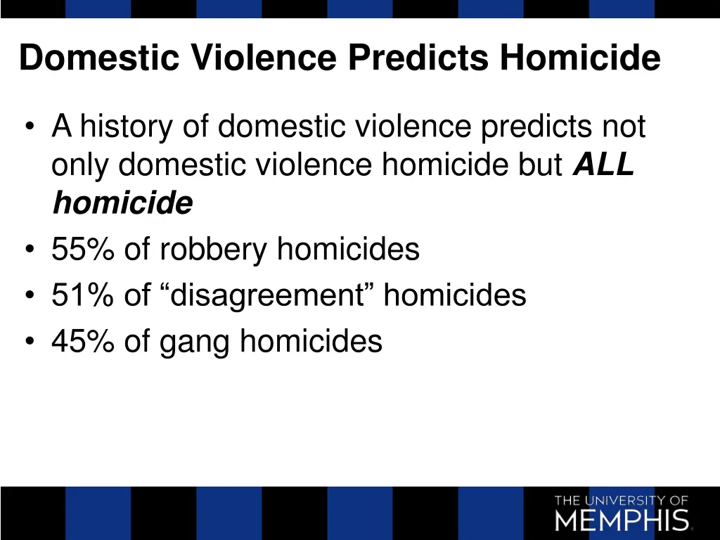 domestic violence predicts homicide