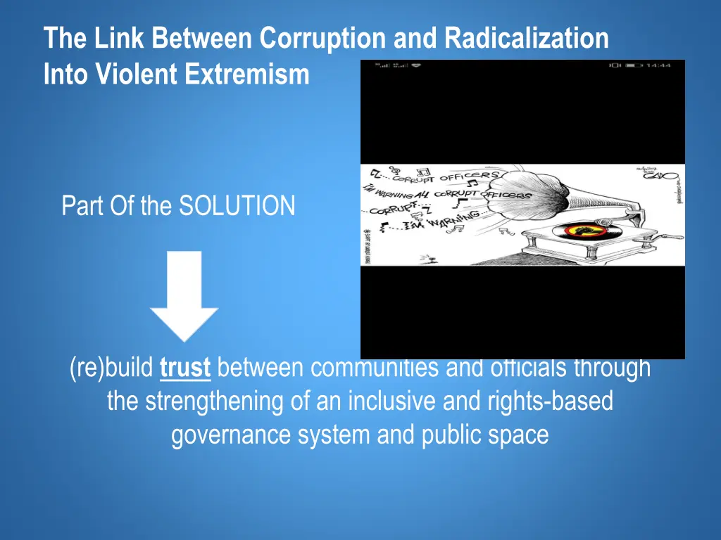 the link between corruption and radicalization 1