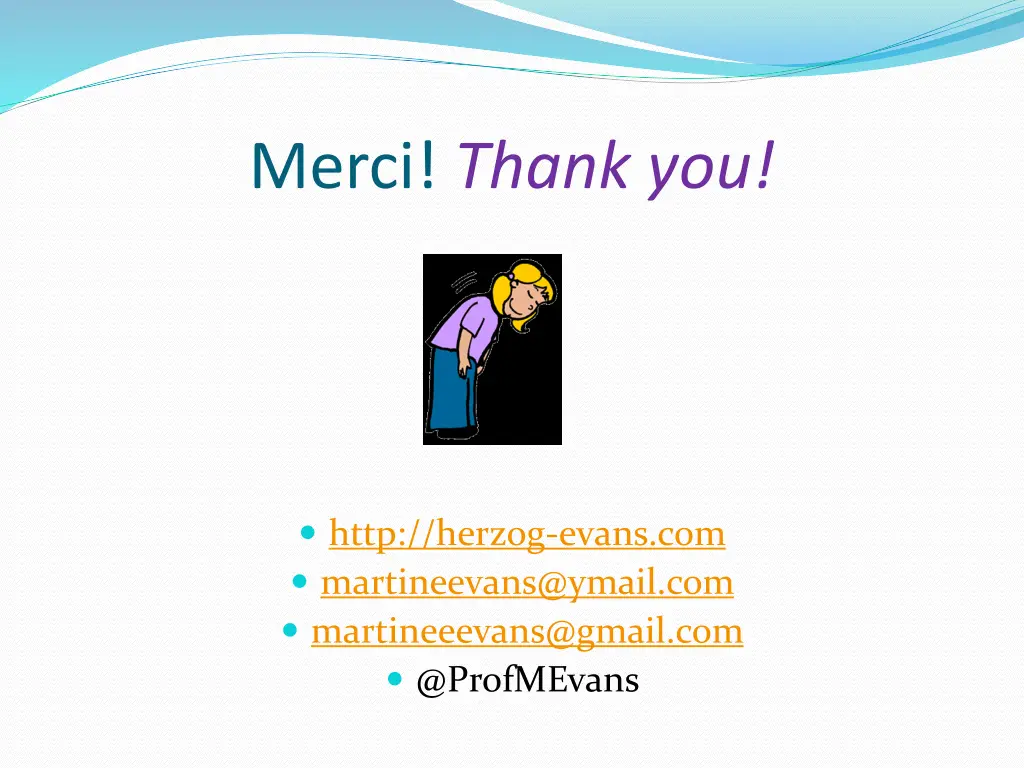 merci thank you