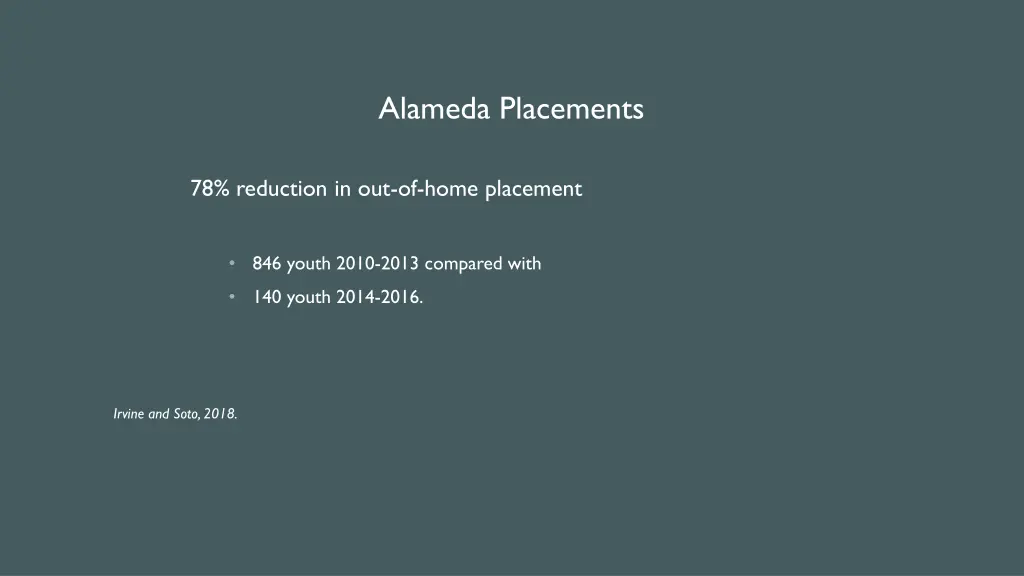 alameda placements