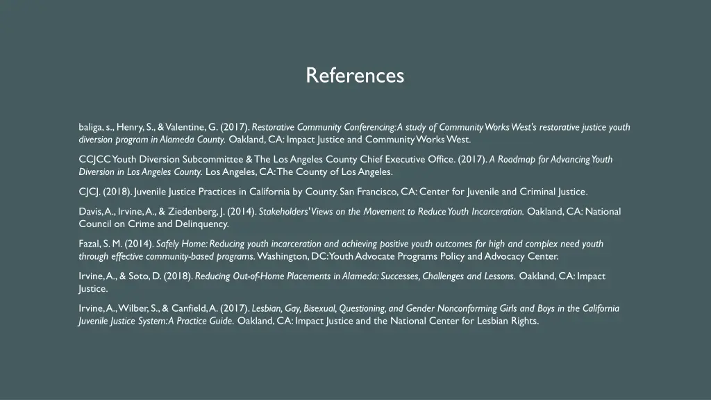 references