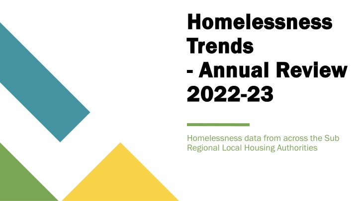 homelessness homelessness trends trends annual