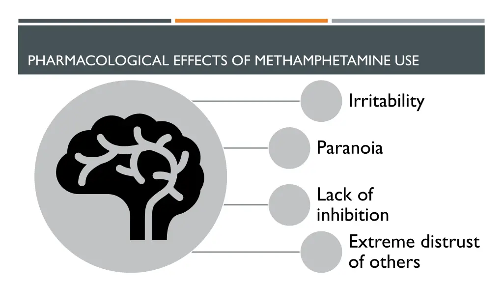 pharmacological effects of methamphetamine use