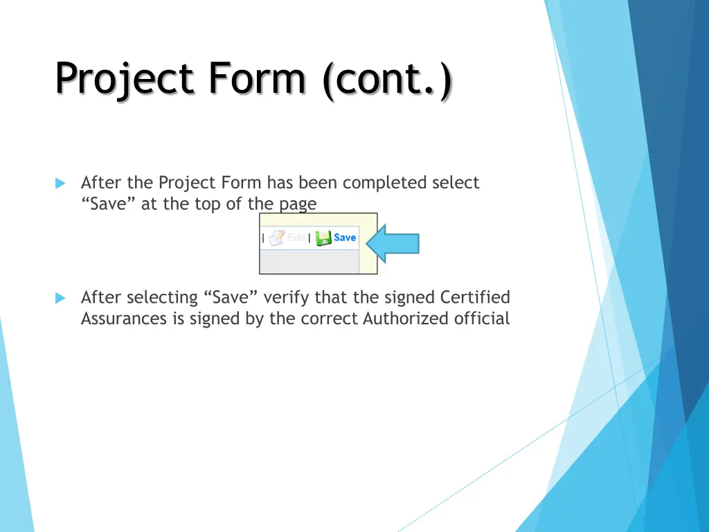 project form cont 6