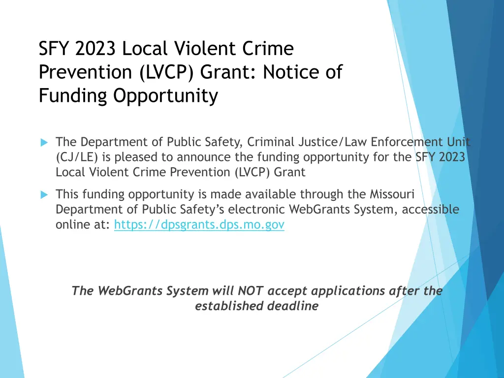 sfy 2023 local violent crime prevention lvcp