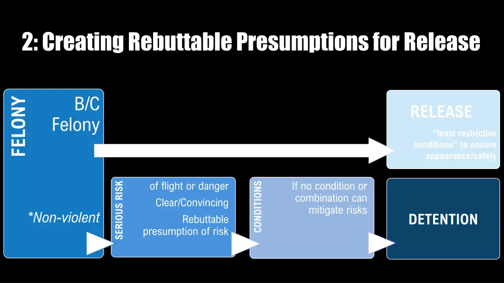 2 creating rebuttable presumptions for release