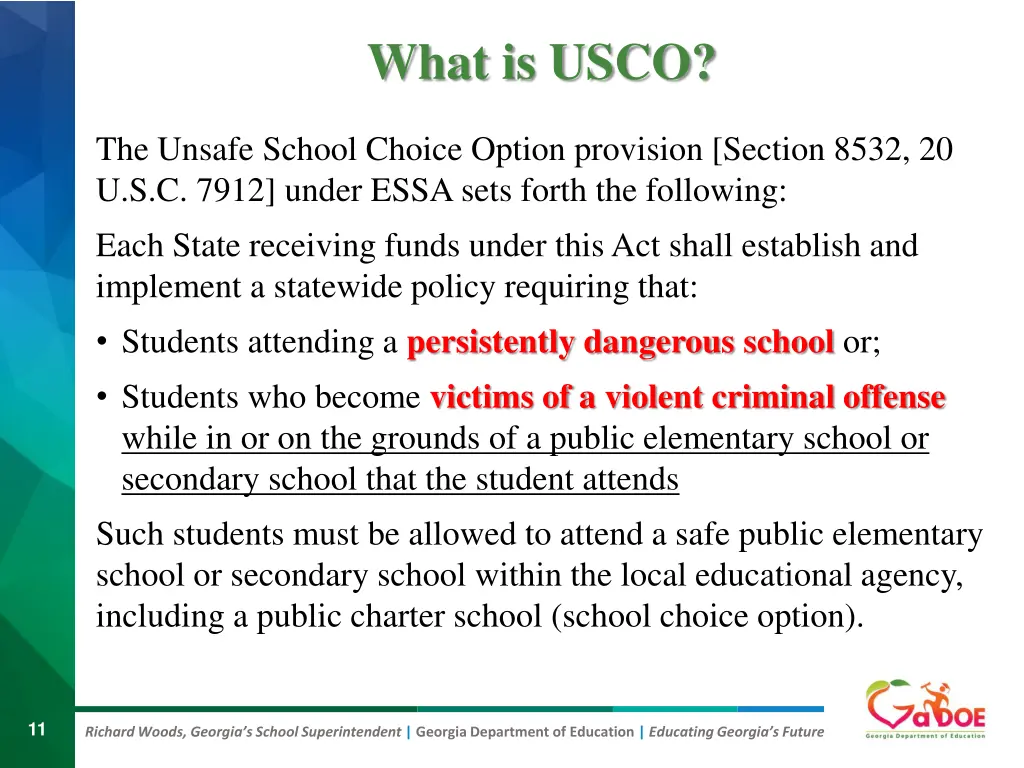 what is usco