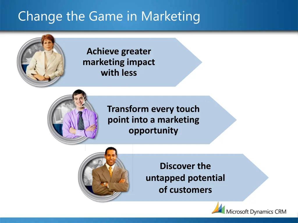 change the game in marketing