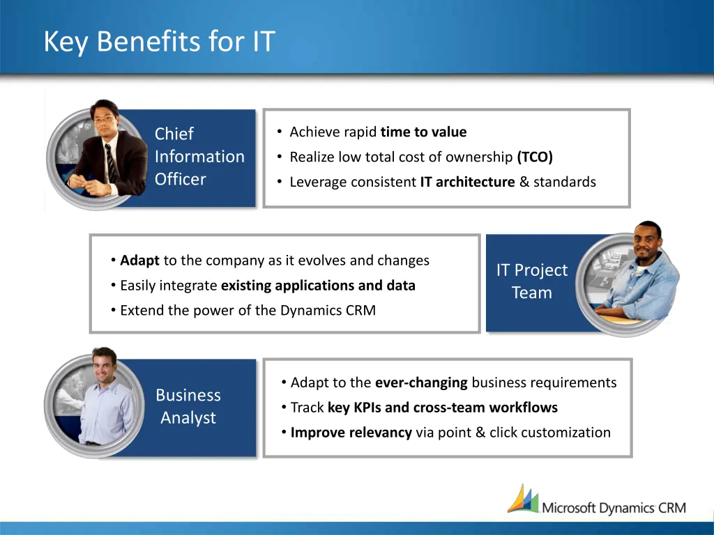 key benefits for it