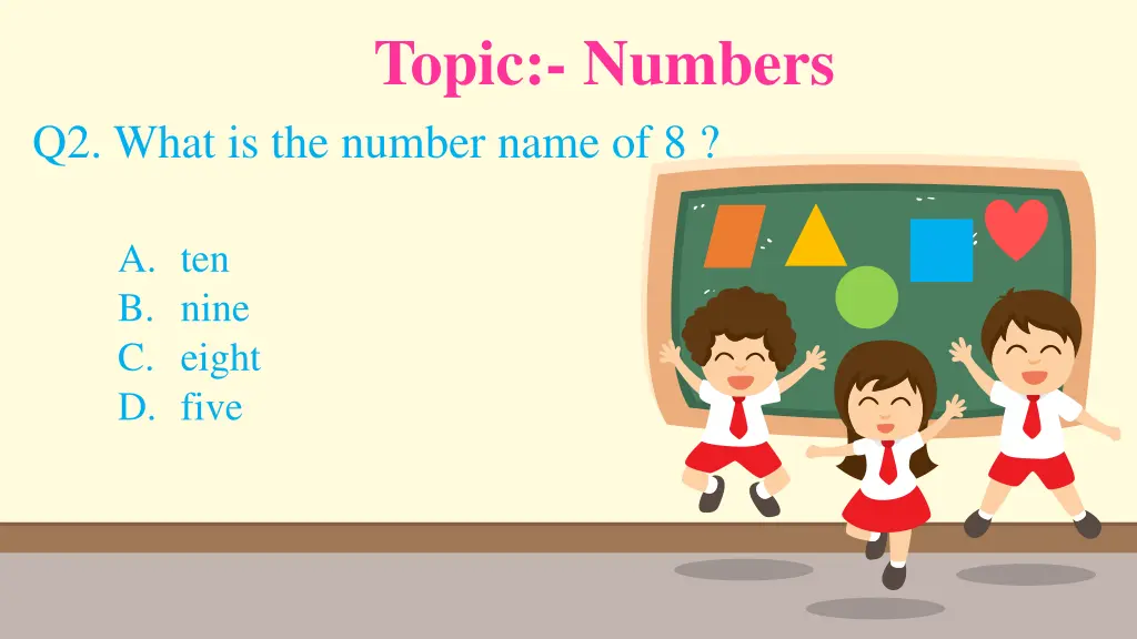 topic numbers