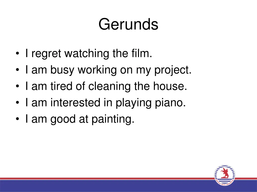 gerunds 1