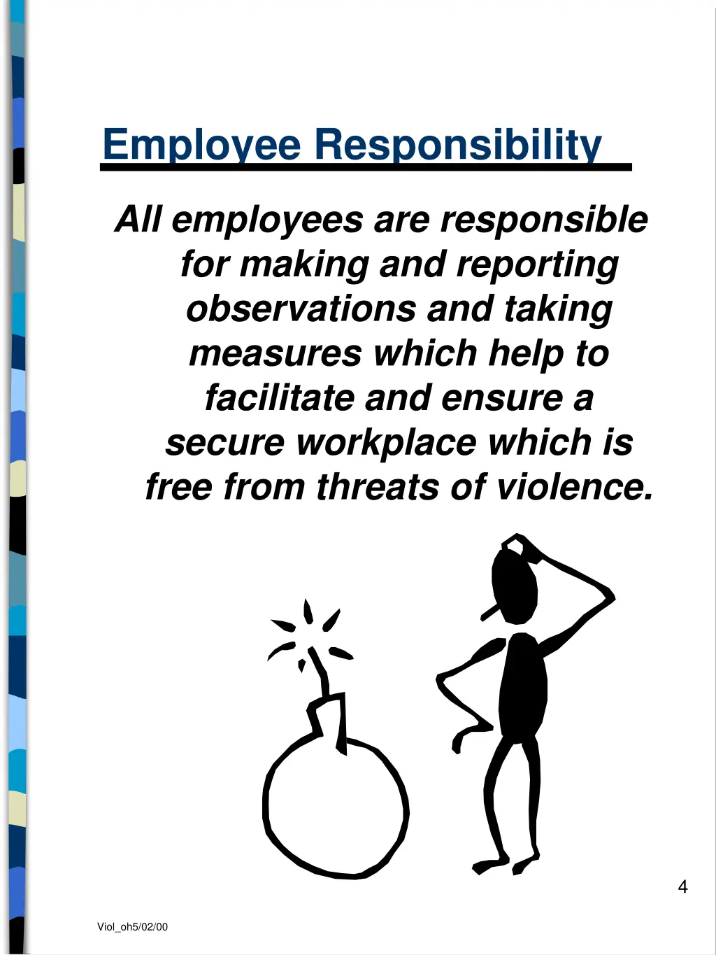 employee responsibility