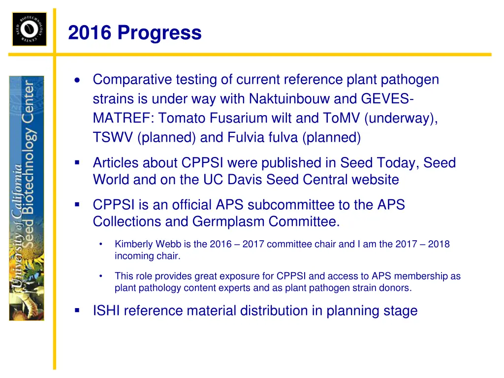 2016 progress 1