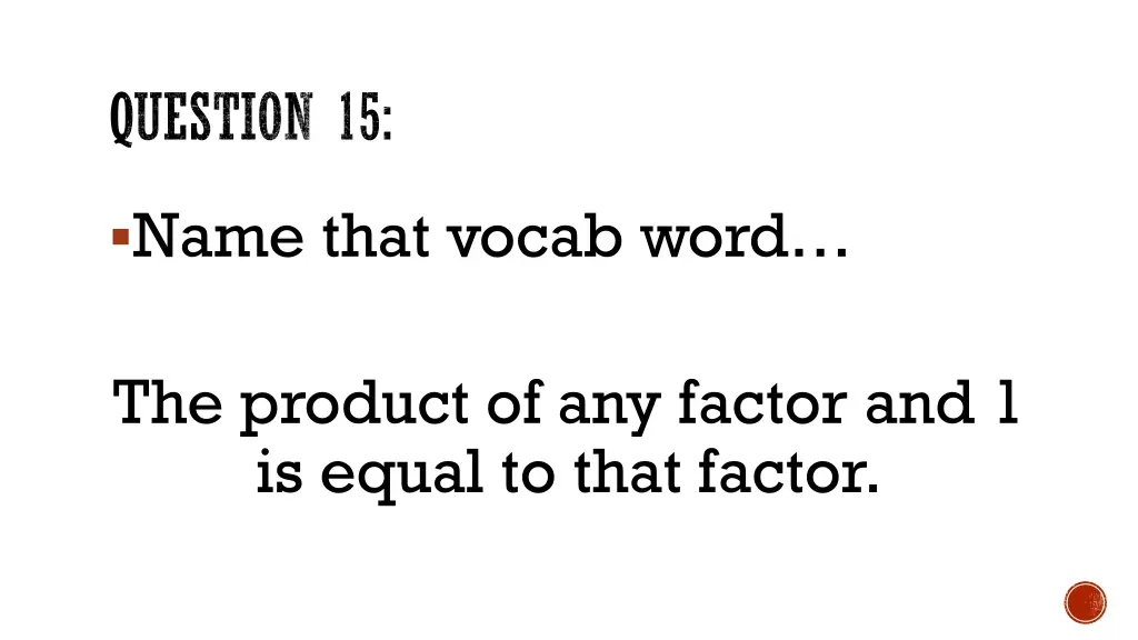 question 15