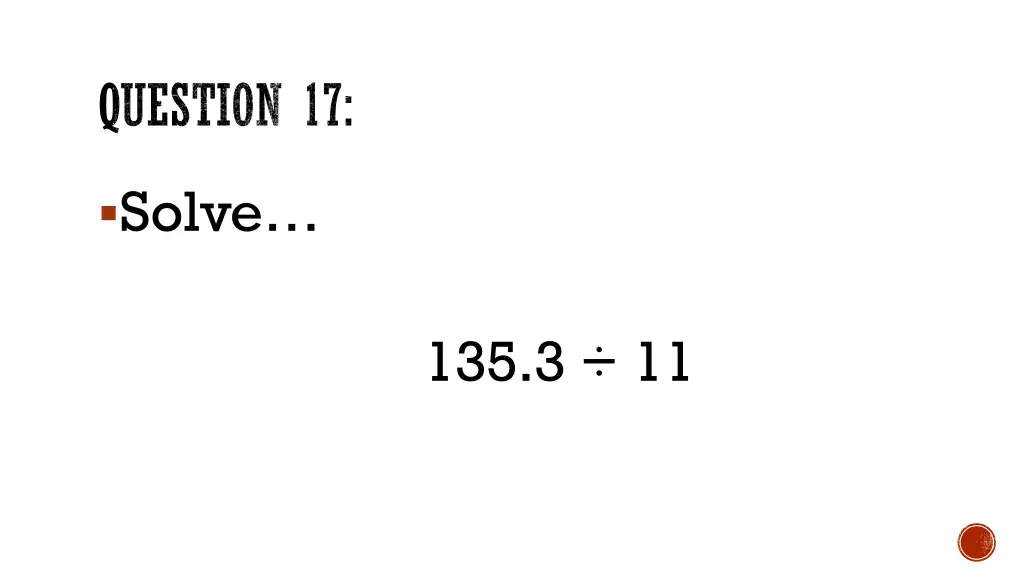 question 17