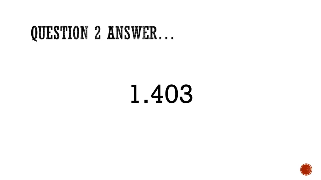 question 2 answer