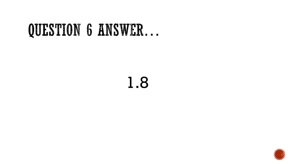 question 6 answer