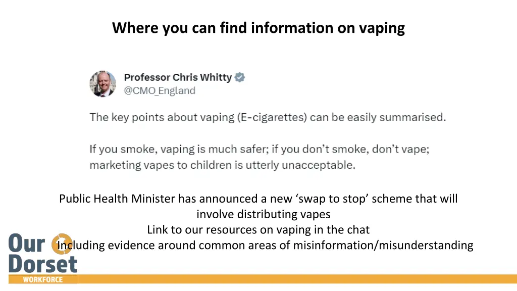 where you can find information on vaping 1