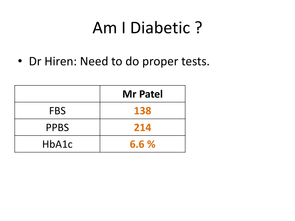 am i diabetic 1