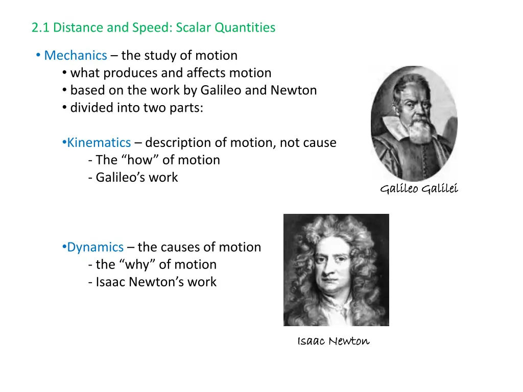 2 1 distance and speed scalar quantities