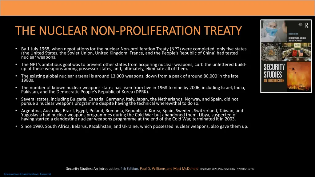 the nuclear non the nuclear non proliferation