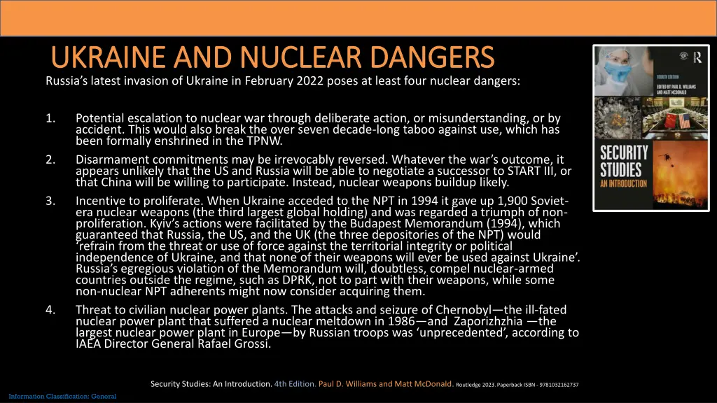 ukraine and nuclear dangers ukraine and nuclear