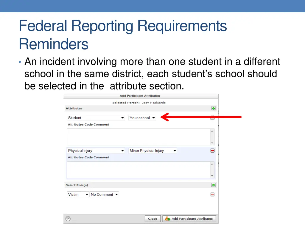 federal reporting requirements reminders 1