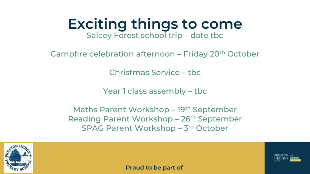 exciting things to come salcey forest school trip