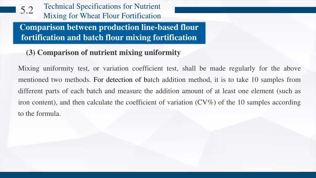 technical specifications for nutrient mixing 10