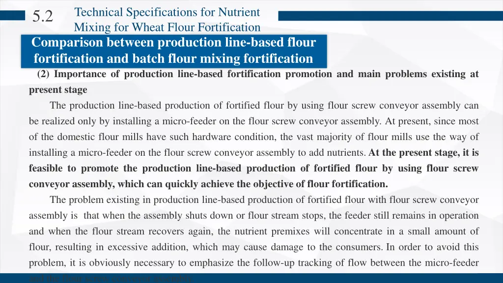 technical specifications for nutrient mixing 9