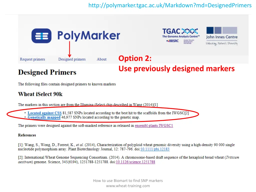 http polymarker tgac ac uk markdown