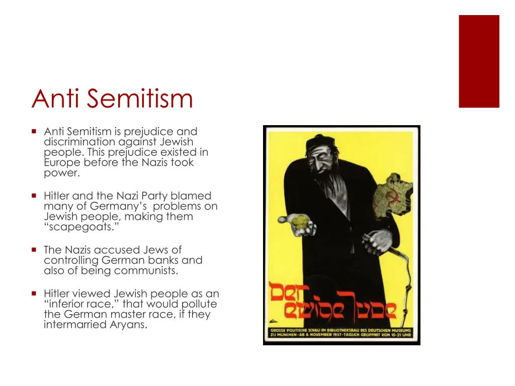 anti semitism