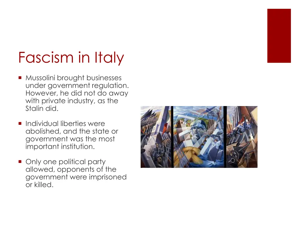 fascism in italy